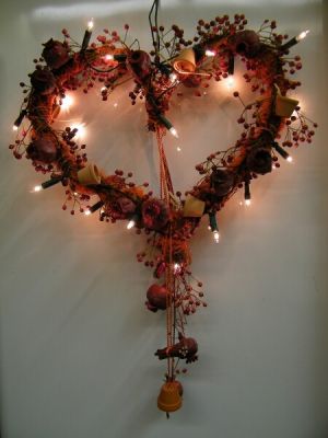 Herz beleuchtet